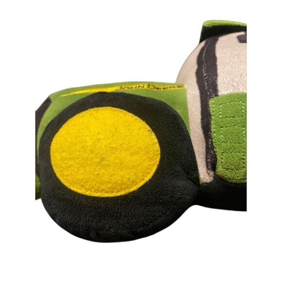 John Deere Kids Green Tractor Pillow Plush Stuffed Toy - Picture 6 of 12